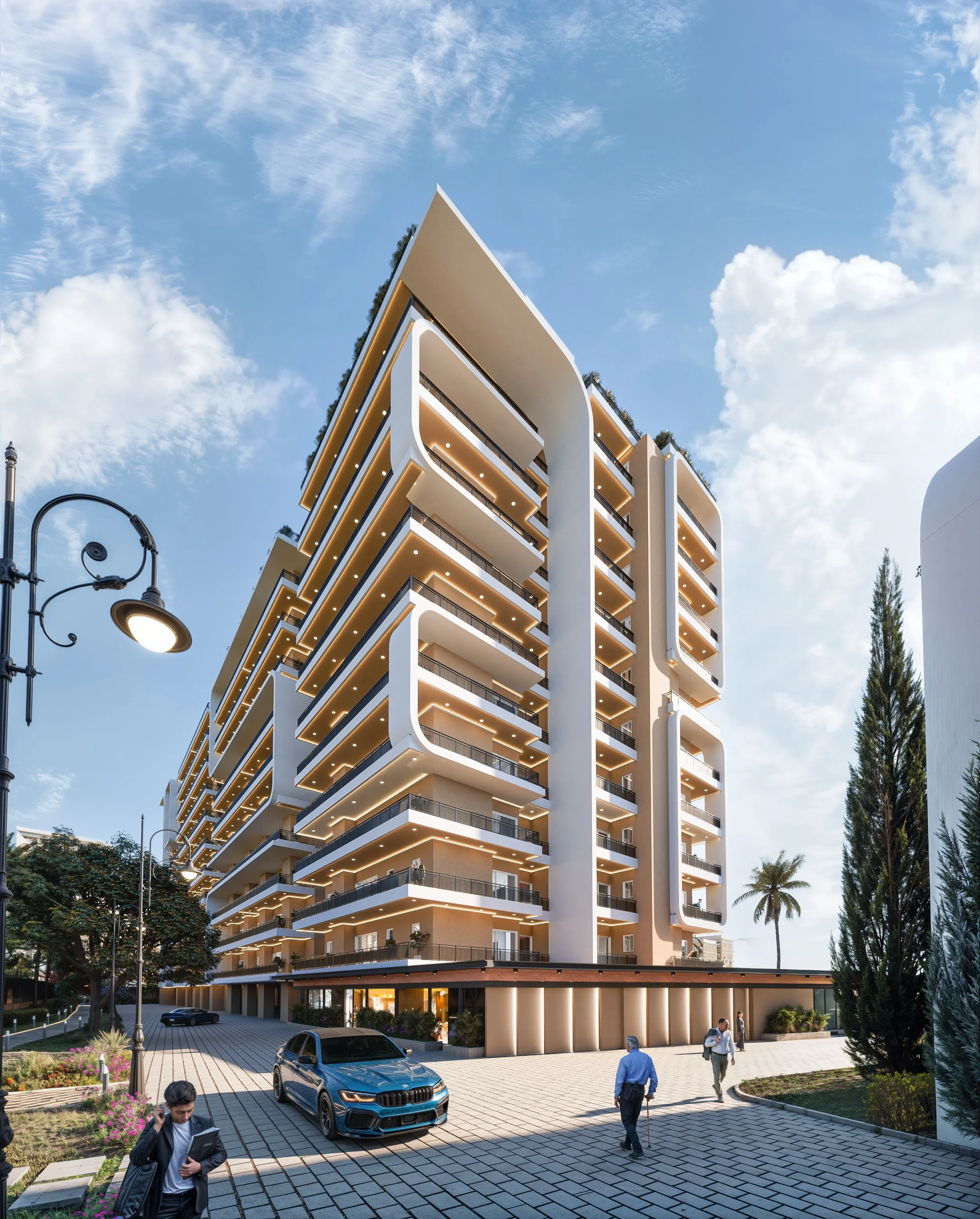 The Palash Homes facade